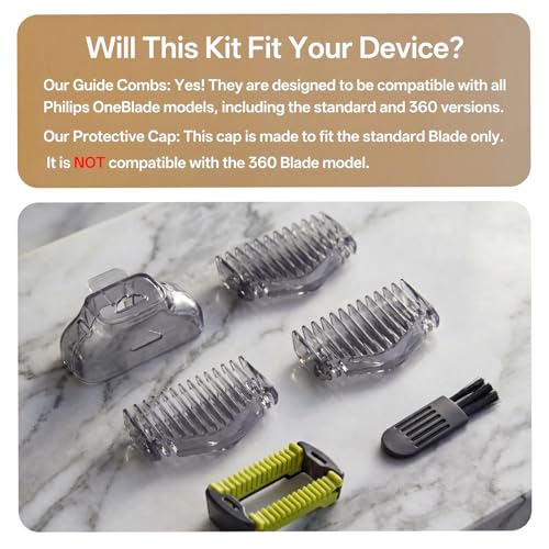 OneBlade Guard Kit Plus - 1-6mm Combs & Organizer