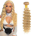 Blonde Deep Wave Human Hair Bundles - 26 Inch Brazilian Virgin Hair