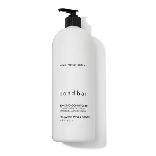 Bondbar Conditioner for Damaged Hair, Repairs, Protects, Strengthens & Hydrates All Hair Types & Textures, Vegan, Cruelty-Free, 33.8 fl oz