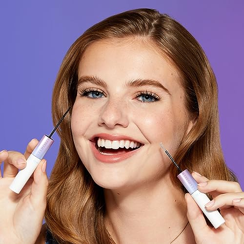 KISS Falscara DIY Eyelash Extension Bond & Seal Infused with Biotin & Vitamin E ? Strong Gentle Comfortable Lash Adhesive for All Day Wear For Use With Falscara Lash Wisps, Remover, and Applicator