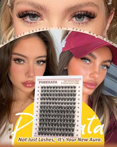 D Curl Fluffy Lash Clusters - Wispy Eyelash Extensions 10-16mm