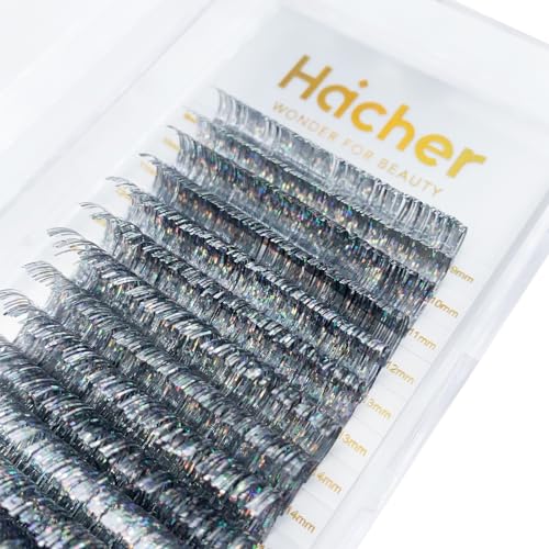 CC Curl Lash Extensions 9-18mm Mixed Holographic Tinsel