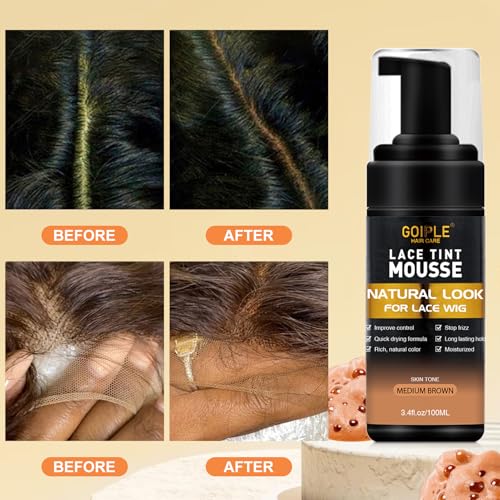 Wig Installation Kit with Lace Glue, Tint Mousse & Remover