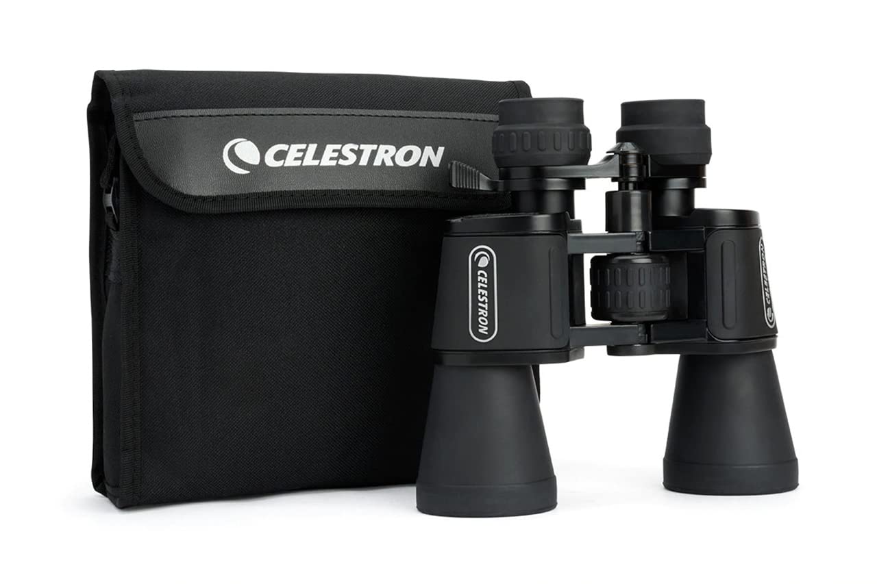 Celestron – UpClose G2 10–30x50 Binocular – 10-30x Zoom Binoculars for Beginners – Multi-coated Optics for Bird Watching, Wildlife, Scenery and Hunting – Porro Prism – includes Soft Carrying Case