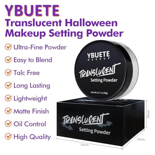 Translucent Loose Face Powder | Oil Control Setting Powder