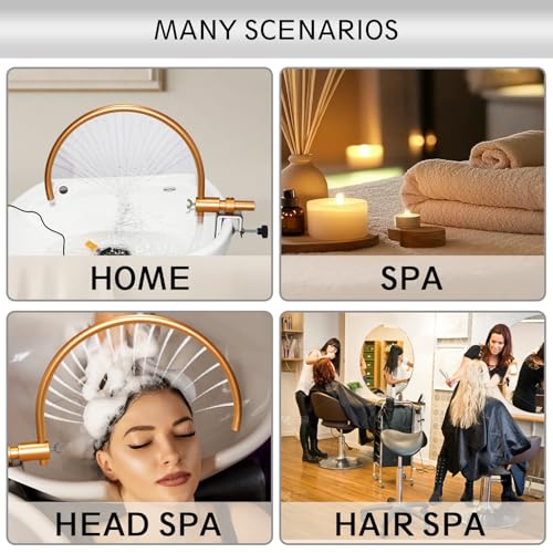 Portable Head Spa Tool for Scalp Massage - Waterfall Design