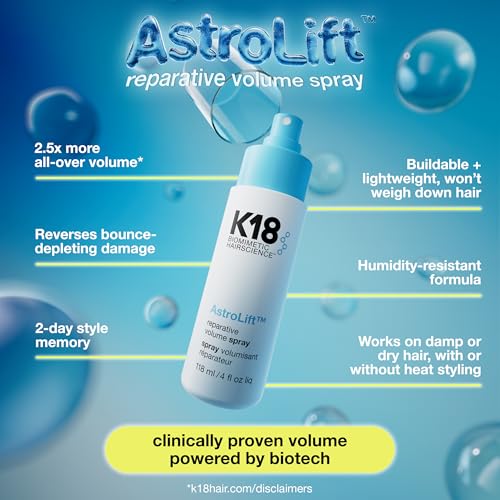K18 AstroLift Reparative Volume Spray for Thin Hair