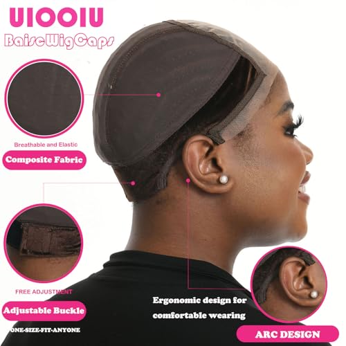 Lace Wig Grip Cap 4x5 Non-Slip Adjustable Wig Cap