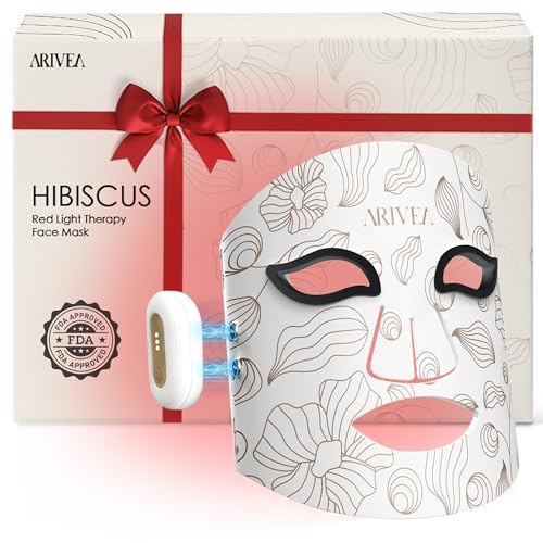 Red Light Therapy Face Mask - 3 LED Modes | Wireless & Rechargeable