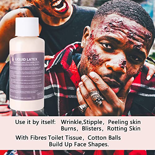 Mysense SFX Makeup Kit - Liquid Latex Scar Wax & Stage Blood