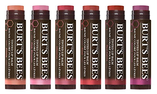 Burt's Bees 100% Natural Tinted Lip Balm, Sweet Violet with Shea Butter & Botanical Waxes - 1 Tube