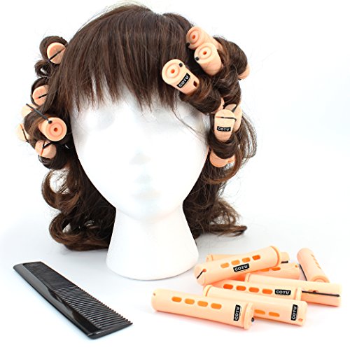 36 pc of COTU (R) Hair Perm Rods - Gray Color