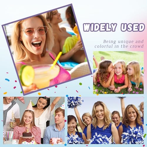 Rainbow Freckle Face Tattoos – 10pc Waterproof Glitter Set