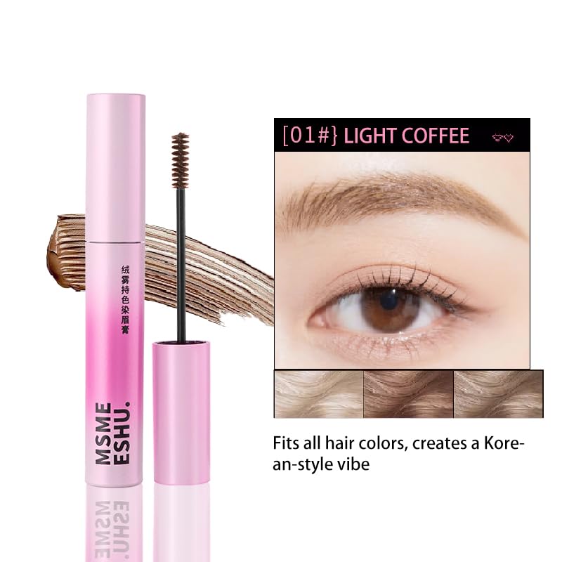 Eyebrow Tint Gel Set – 4 Colors, Waterproof Long-Lasting Brow Dye