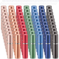 Motiskyy 70 Pcs 5 ml Morandi Color Refillable Perfume Atomizers - Bulk Set