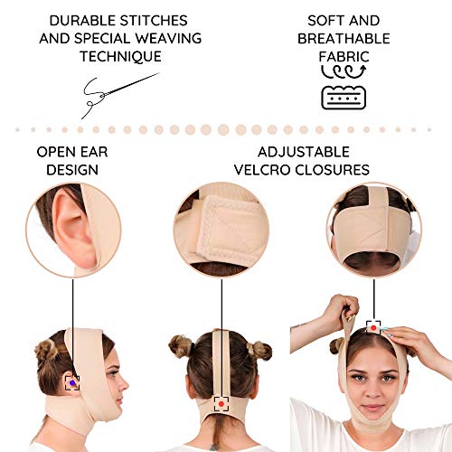IKIDO Post Surgery Neck Compression Wrap Bandage