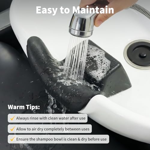 Ergonomic Shampoo Bowl Neck Rest Pad | Salon & Home