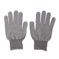 Gray Heat Resistant Hair Styling Gloves for Curling & Straightening - 2 Pairs