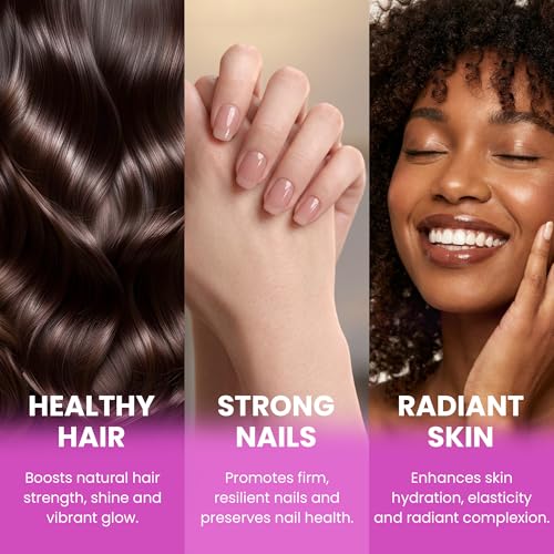 Hair, Skin & Nails Supplement - 120 Vegan Capsules