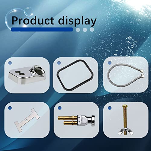 Salon Shampoo Bowl Faucet with Vacuum Breaker & Sprayer Hose Kit
