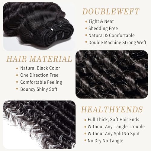 Burmese Curly Hair Bundles 14-18 inch | 100% Raw Human Hair