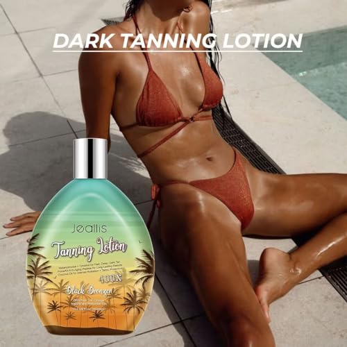 Jeallis Extreme Dark Tanning Lotion Accelerator 13.5oz