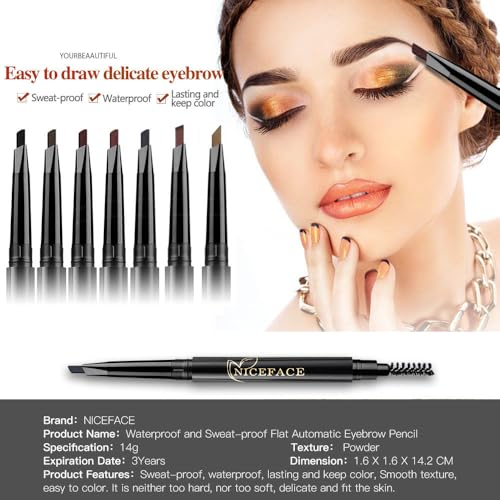 Auburn Eyebrow Pencil Double Ended Waterproof Brow