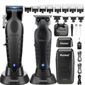 KEMEI Professional Men's Grooming Set - Hair Clippers & Beard Trimmer