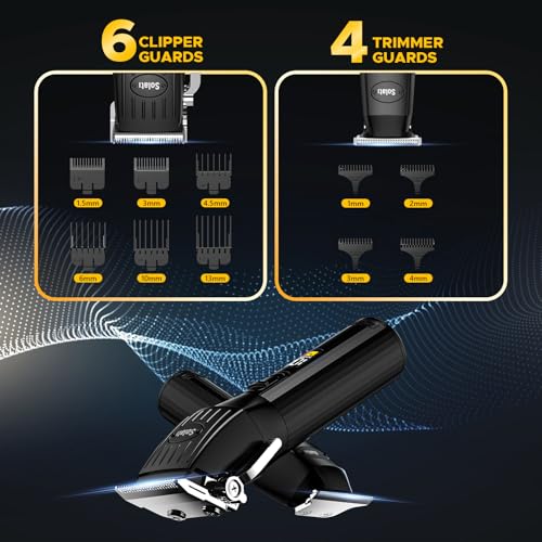 Solati Professional Hair Clipper & Beard Trimmer Kit