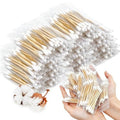 1000 Pack Travel Size Cotton Swabs - Double-Ended Ear Cleaning Buds