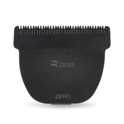 Brio Zero Blade Compatible Beardscape V2 & V1 Trimmers, Cuts Extremely Close at 0.2mm, Stainless Steel Blade Perfect for Super Close Cuts, Creating Tight Lines and Cleaning up Mustaches (Black)