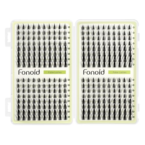 Manga Lash Clusters 320Pcs 10-16mm C Curl DIY Eyelash Extensions