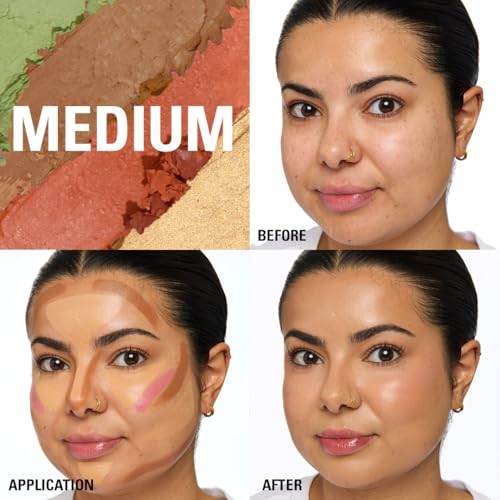 Revolution Everything Base Palette Medium | 5-in-1 Cream Contour Kit