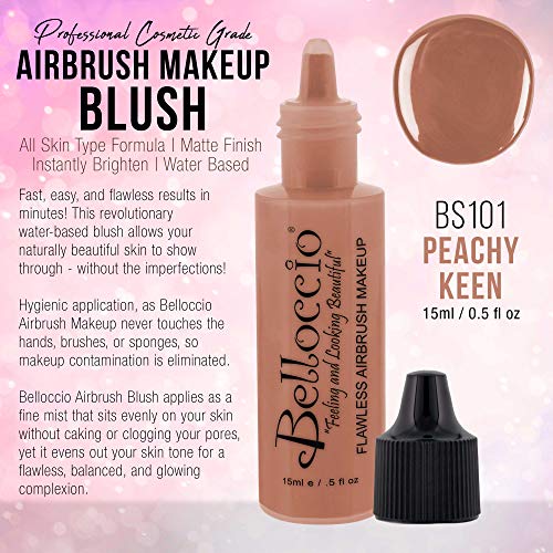 Belloccio Peachy Keen Airbrush Blush - 0.5 oz