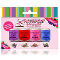 Piggy Paint Kids Non-Toxic Water-Based Scented Nail Polish Set (4 Pack)