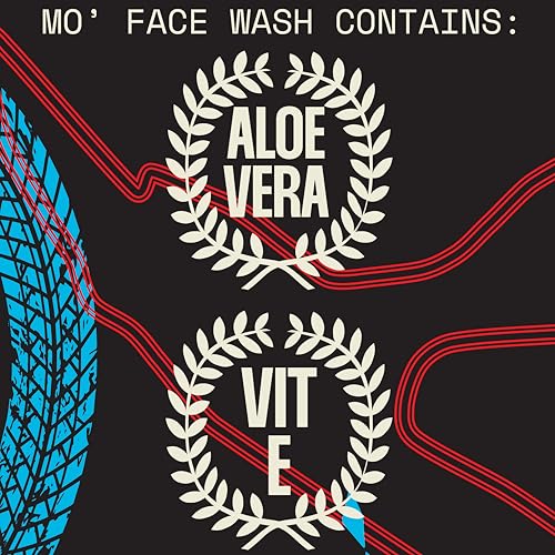 Mo' Handsome Premium Men's Face Wash ? Deep Cleaning & Hydrating High Performance Cleanser for Active Men | Removes Dirt, Oil & Sweat ? Aloe Vera & Vitamin E for Nourished, Protected Skin