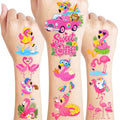96 PCS Flamingo Temporary Tattoos for Kids - Party Favors