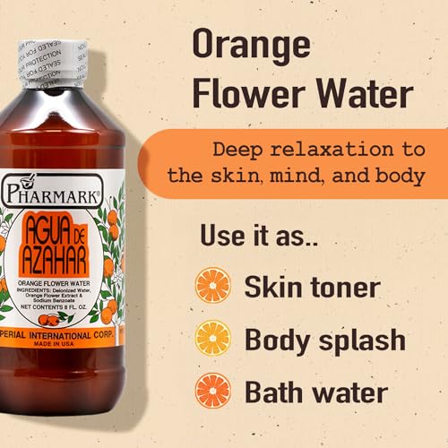 Agua De Azahar 4 Oz. Orange Flower-Blossom Water