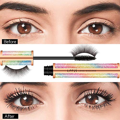 4D Silk Fiber Eyelash Mascara Waterproof - Pack of 2