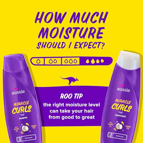 Aussie Miracle Curls 6-Piece Hair Care & Styling Set with Coconut Oil