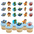 Toy Story Cupcake Rings - 24 Pack of Character Decorations
