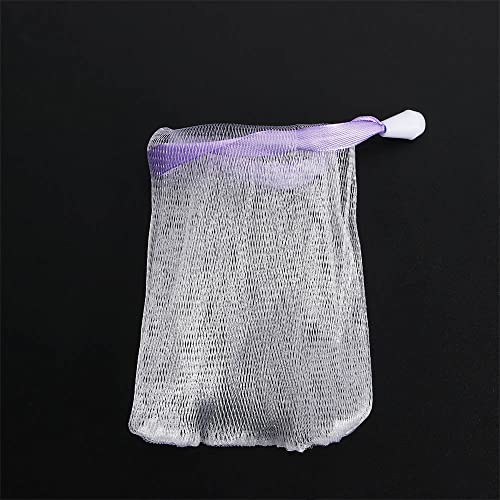10pc Foaming Mesh Soap Bag with Drawstring