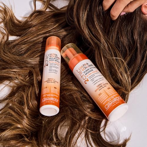 GIOVANNI Ultra-Volume Mousse for Fine Thin Hair 7 oz