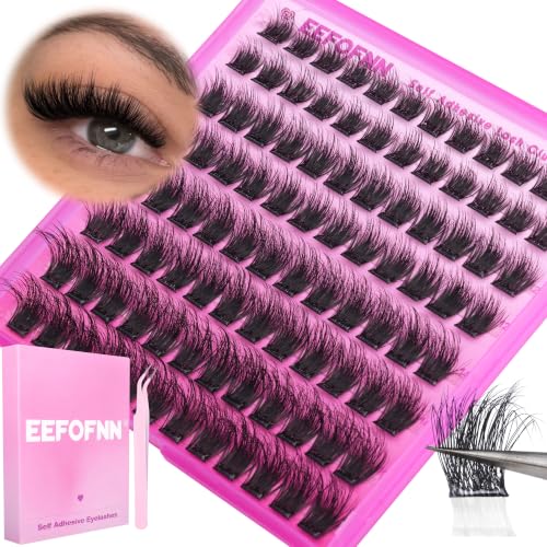 Self Adhesive Lash Clusters - Fluffy Glueless Extensions 10-16mm