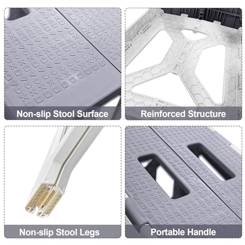 Folding Shower Stool for Shaving Legs | Waterproof