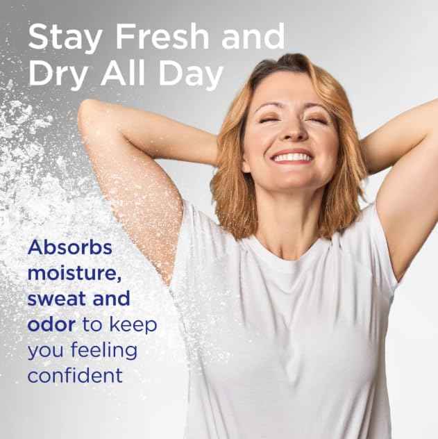 Shower To Shower Absorbent Body Powder-Sport-13 oz (Quantity of 6)