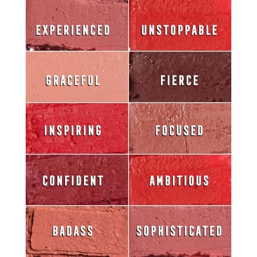 Bossy Cosmetics Matte, Long Lasting, Hydrating Vegan Lipstick with Vitamin E and Watermelon Seed Oil (Focused - Pink Mauve Color)