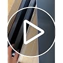 Handheld Hairdressing Mirror with Dual Handles - Lightweight Foam Back View