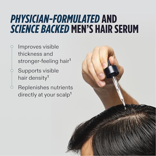 Nutrafol Men's Hair Serum for Thicker Hair - 30mL