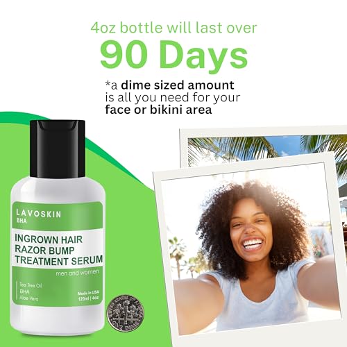 Ingrown Hair Treatment Gel with Tea Tree & Salicylic Acid